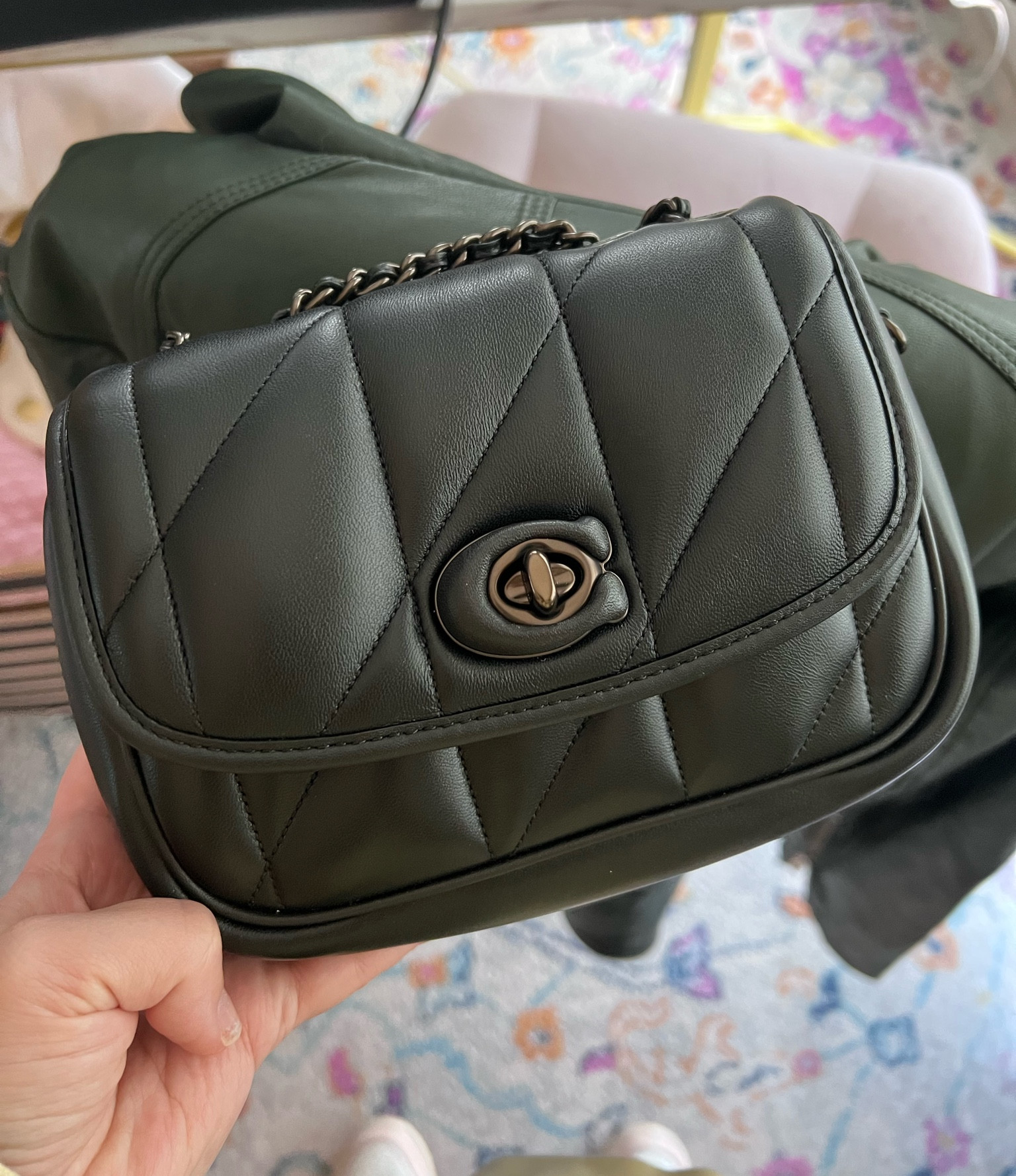My gorgeous new Coach bag. The Quilted Mini Madison 😍

#LTKitbag #LTKGiftGuide #LTKstyletip