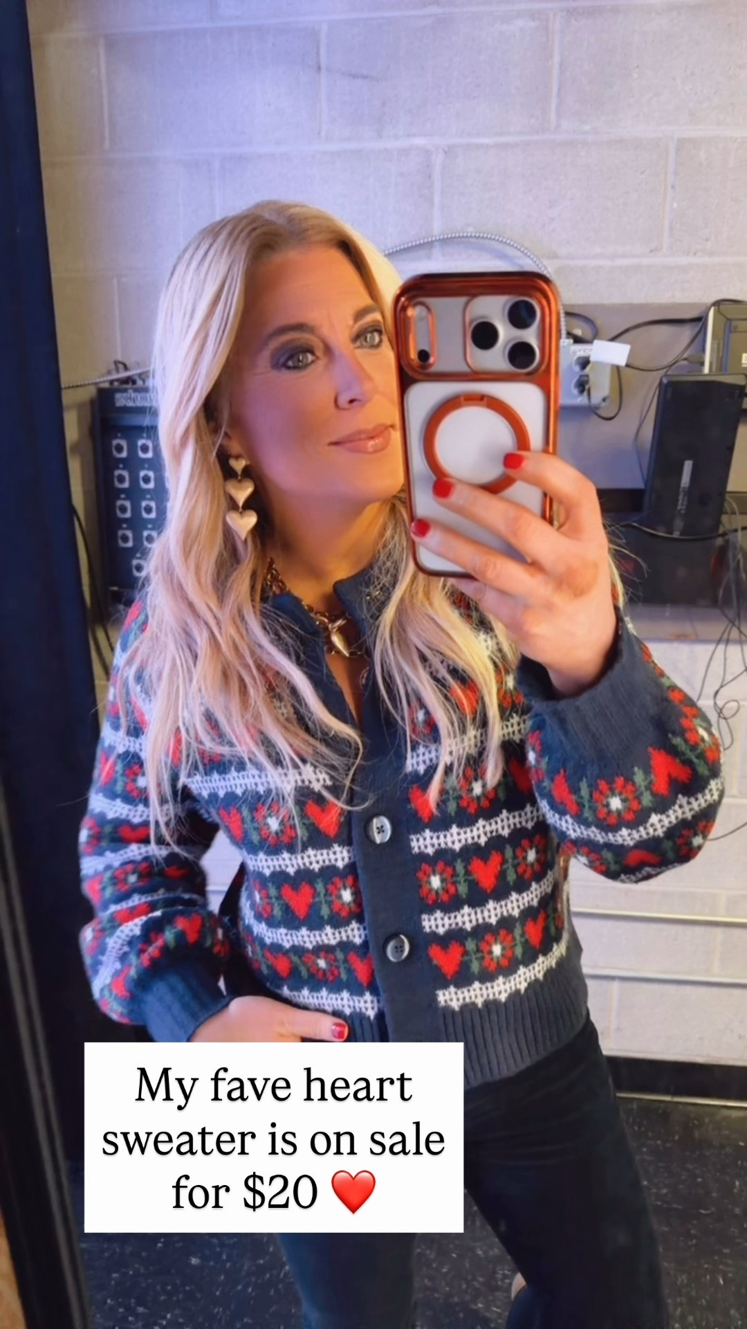 My favorite heart cardigan is on sale for $20

#LTKValentine