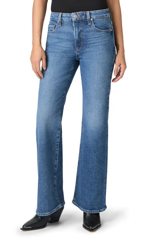 PAIGE Sofia Flare Jeans in Carver at Nordstrom, Size 33 | Nordstrom