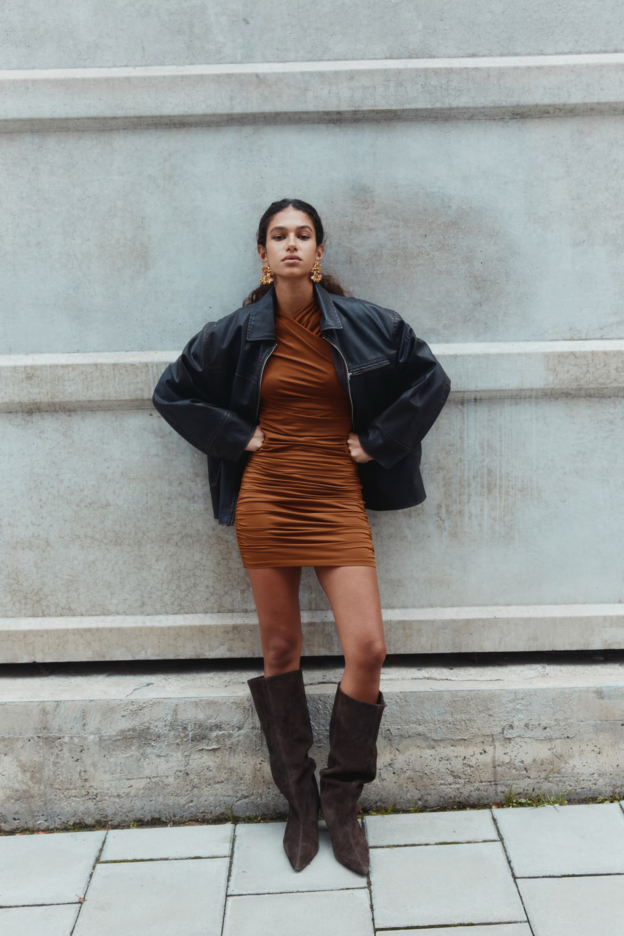 Draped Jersey Dress | H&M (US + CA)