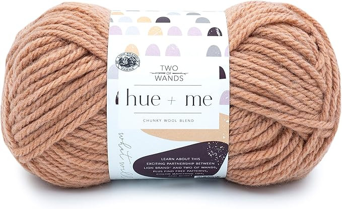 Lion Brand Yarn Hue & Me Yarn, Bellini | Amazon (US)