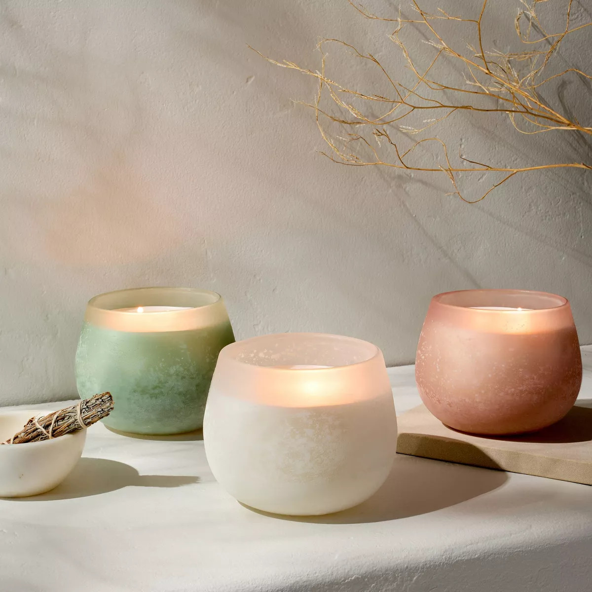 Salted Glass Wellness Jar Candle  - Casaluna™ | Target