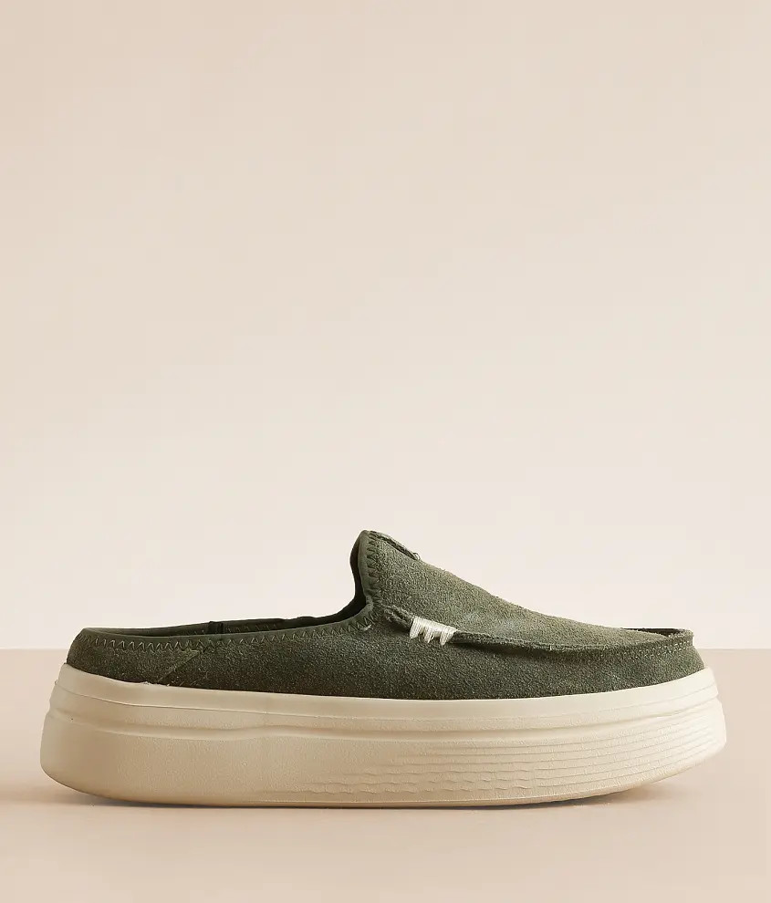 Austin Lift Classic Leather Mule Shoe | Buckle