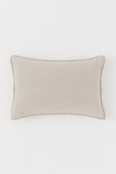 Washed linen cushion cover | H&M (UK, MY, IN, SG, PH, TW, HK)