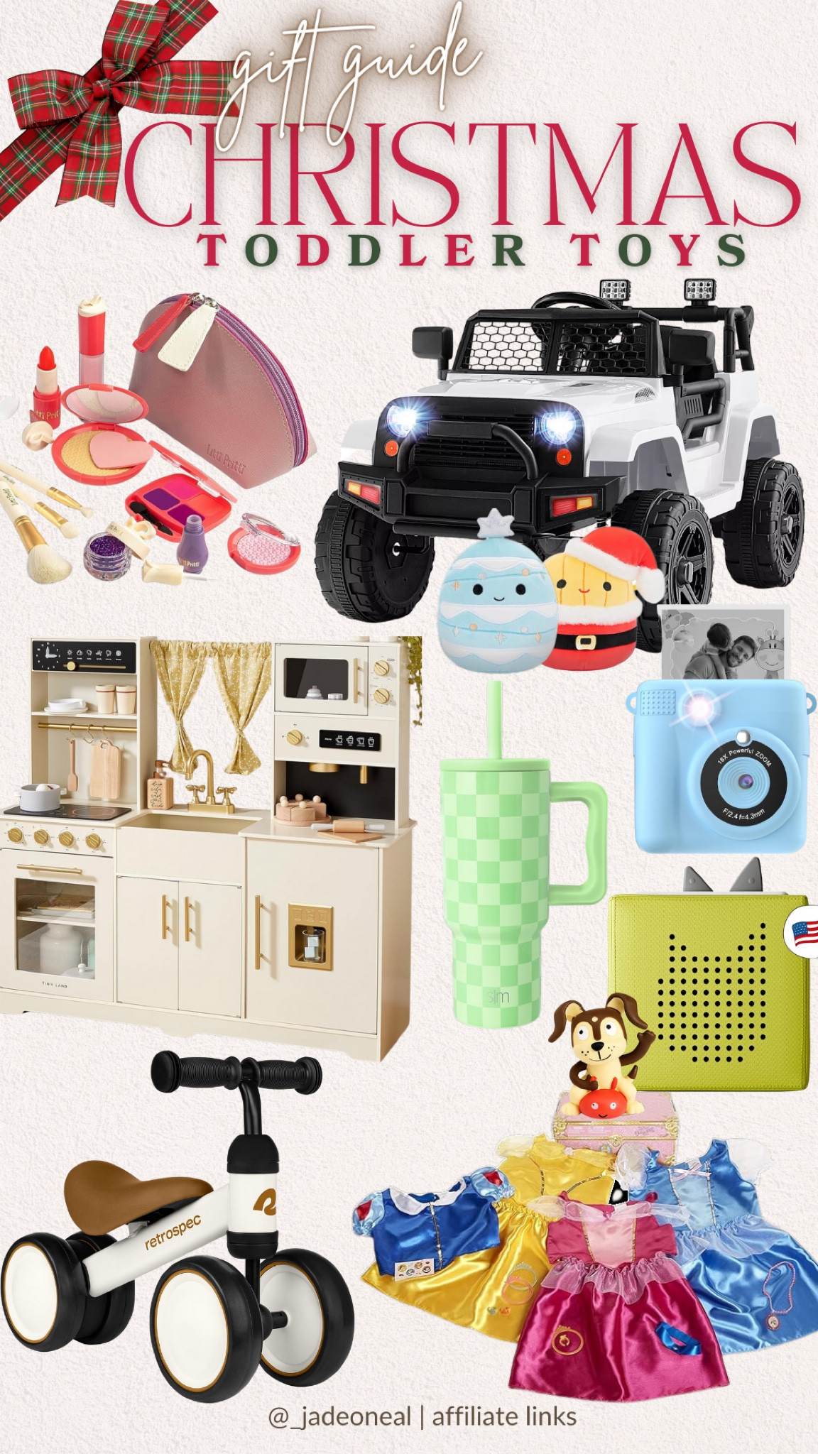 toddler gift guide 2024 🎁 big gifts for this age that I love are play kitchens, ride on toys, and our Toniebox! 

Dress up clothes, a spill-proof tumbler, pretend play, and bath toys are great options for this age group too

toddler gift ideas, toddler Christmas gifts, toddler Christmas 

#LTKKids #LTKCyberWeek #LTKGiftGuide