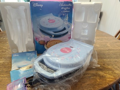 RARE VillaWare Cinderella Waffler V55200 - Disney Princess Waffle Maker NEW!!! | eBay US