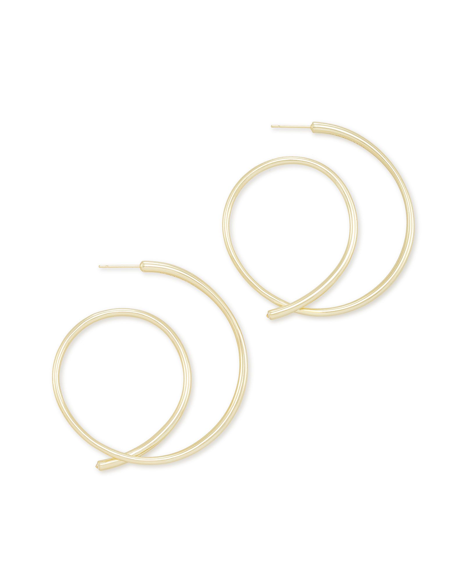 Myles Hoop Earrings in Gold | Kendra Scott