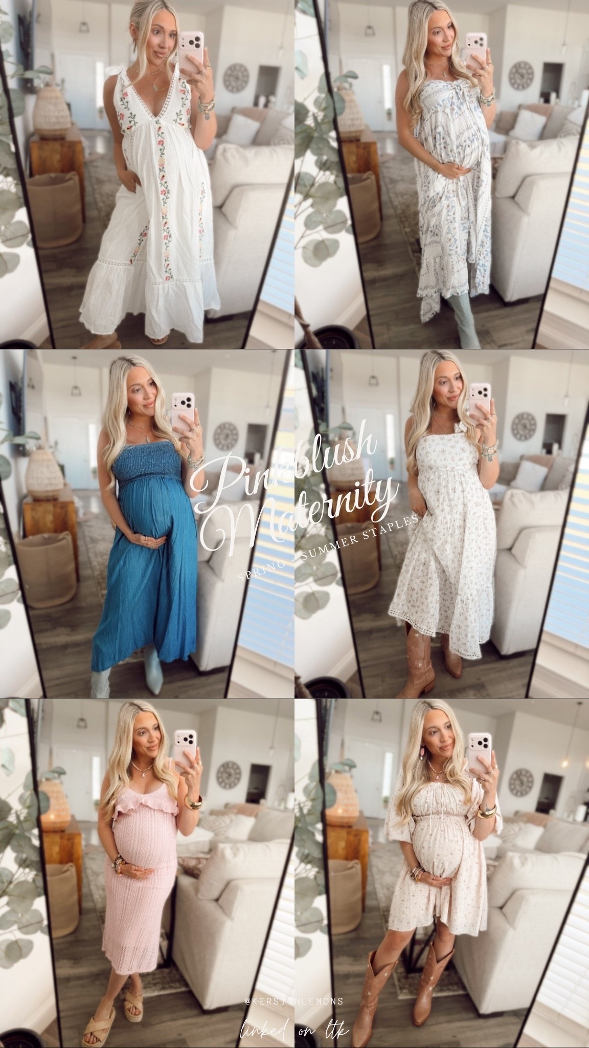 Sharing some of my favorite spring & summer bump-friendly dresses from @pinkblushmaternity and I’m seriously obsessed 🤍☀️🌸 These lightweight, breathable maternity dresses are perfect for warmer days and made to grow beautifully with your bump through every trimester.

Whether you’re looking for an easy everyday maternity outfit, a flowy baby shower dress, something for maternity photos, or just cute and comfortable pregnancy outfits for spring and summer — these are such good options.

I love that these styles work before, during, and after pregnancy, making them staples you’ll keep reaching for. Think soft fabrics, flattering fits, and effortless pieces you can dress up with sandals or keep casual for everyday wear ✨

Linking all my favorite Pink Blush maternity dresses for spring + summer — perfect for mamas-to-be, babymoons, showers, and sunny day outfits 🤍

#pinkblushmaternity #springmaternity #summermaternity #maternitydresses #pregnancystyle #bumpstyle #momtobe #babyshowerdress #babymoonoutfits #maternityfashion #pregnancyoutfits #summerstyle

#LTKgrwm #LTKmomlife #LTKBump