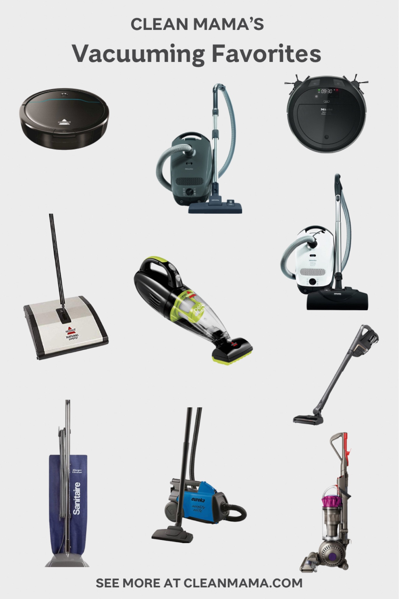 Clean Mama’s Vacuuming Favorites