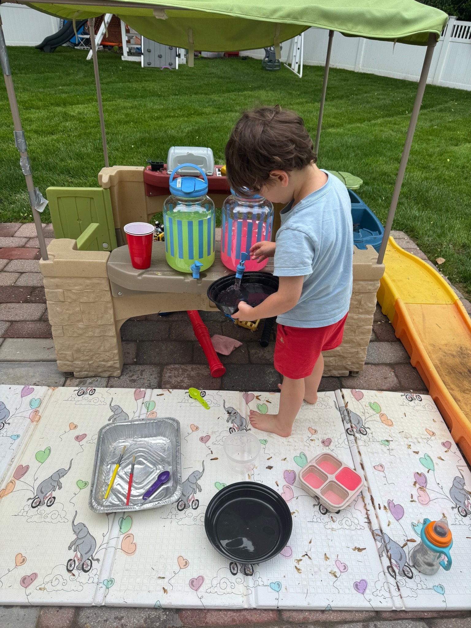TODDLER MORNING ACTIVITY = HOT COFFEE ☕️ FOR MAMA 

Water play, summer, toddlers 

#LTKFamily #LTKFindsUnder50 #LTKKids