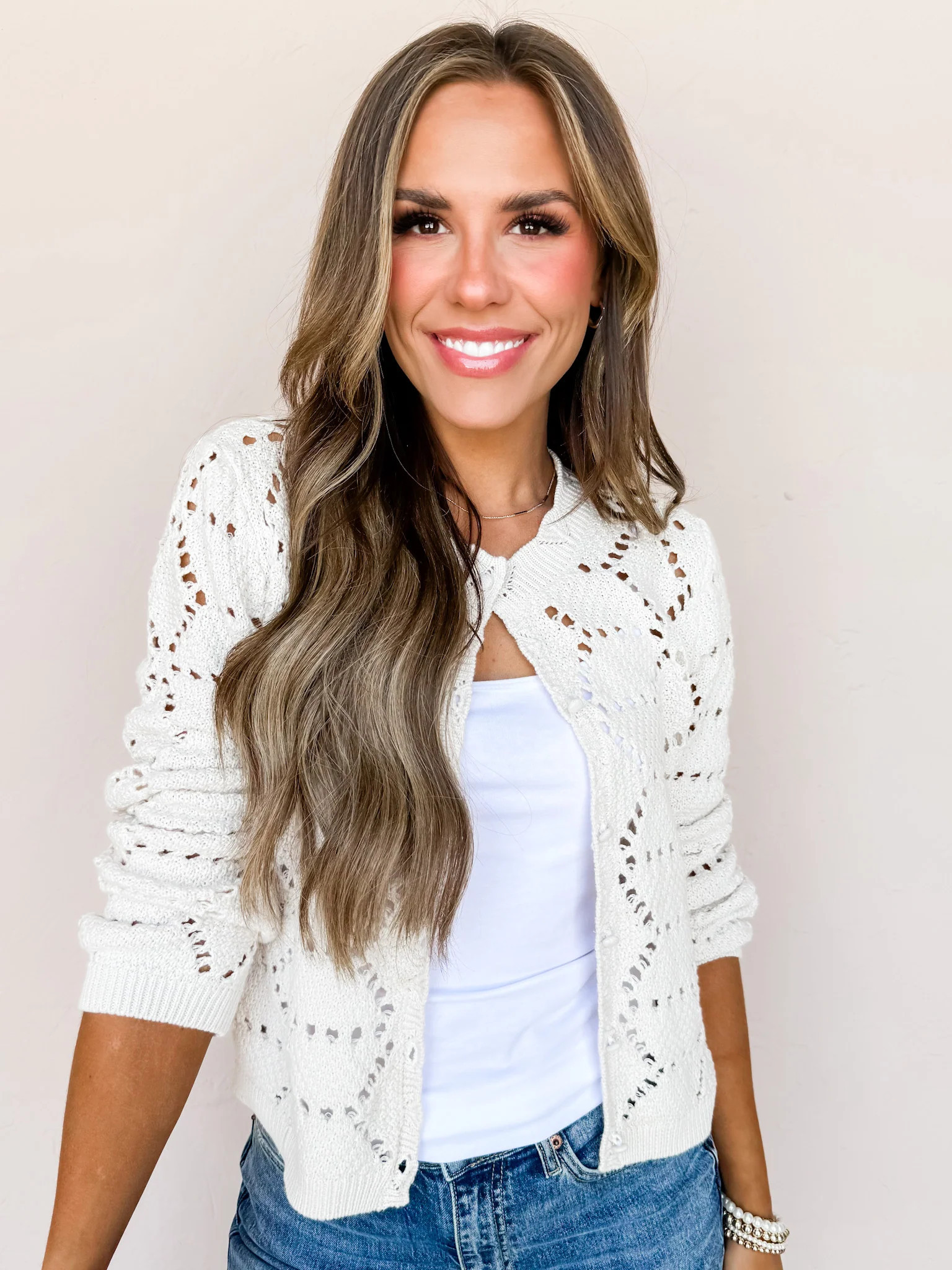 [Z Supply] Rosalyn Sweater Cardigan-Crystal XSmall | Ruthie Grace