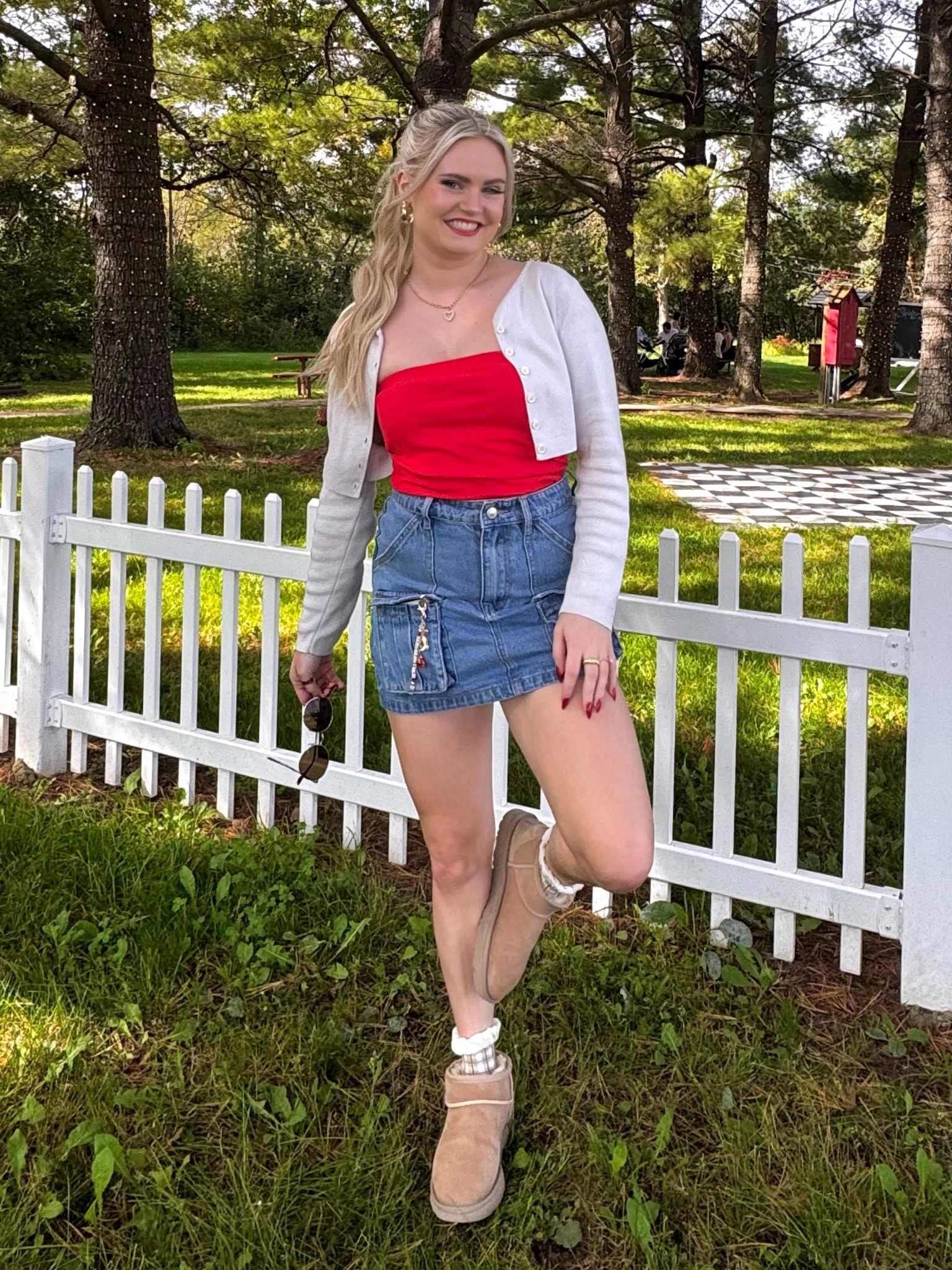 Apple orchard outfit 🍎☕️🍂🧦 

#LTKSeasonal #LTKFallSale