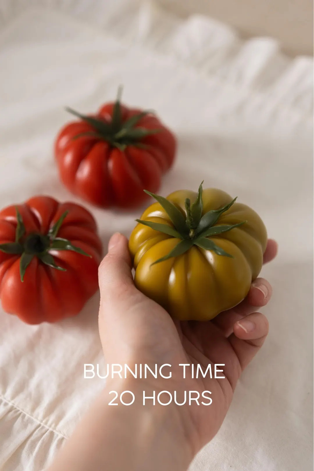 Tomato Candles, Food Candles, Real Fruit Vegetables Candles, Garden Lover Gift, Handmade Beeswax ... | Etsy (US)