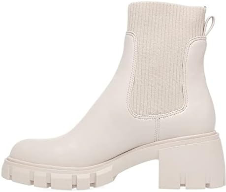 Womens Lug Sole Platform Ankle Boots Elastic Chunky Block Heel Non-Slip Combat Comfortable Chelse... | Amazon (US)