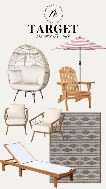 It’s that time of year☀️Target 50% off Patio Furniture

#LTKSeasonal #LTKsalealert #LTKhome