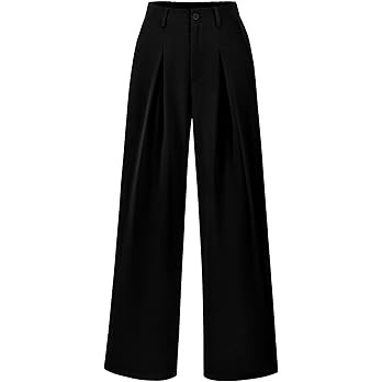 BTFBM Women High Waist Palazzo Pants Fall 2025 Casual Wide Leg Trousers Loose Work Office Busines... | Amazon (US)