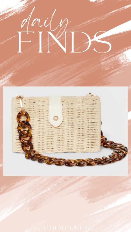 Summer Handbag | Woven Bag | Chain Handle Bag | Vacation Style | Resort Wear | Spring Accessories 

#LTKFestival #LTKFind #LTKitbag