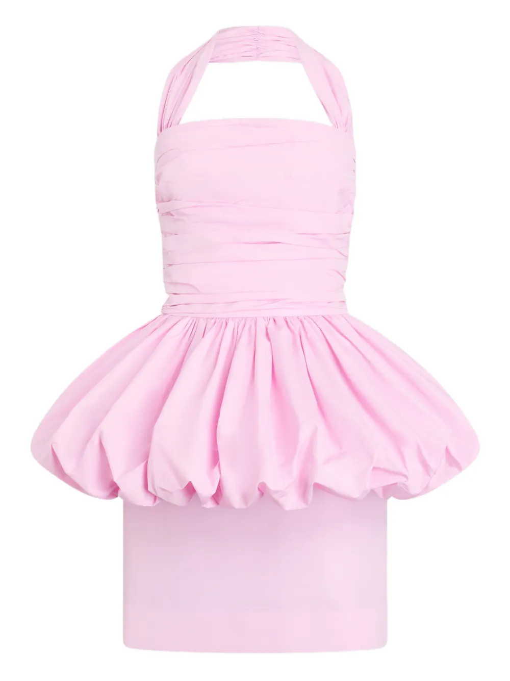 Patou Halterneck Mini Dress | Pink | FARFETCH | Farfetch Global