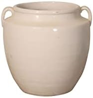 Lily’s Living Pot with Two Handles, 10 Inch Tall, Creamy White | Amazon (US)