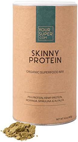 Amazon.com: Your Super Skinny Protein Superfood Powder - Carb-Conscious, Plant Based Protein Powd... | Amazon (US)