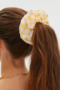 Embroidered Floral Oversized Scrunchie | Forever 21 | Forever 21 (US)