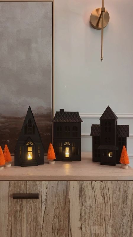 How cute are these haunted houses for Halloween?! Only $10 each 

Halloween home decor 

#LTKHalloween #LTKhome #LTKfindsunder50
