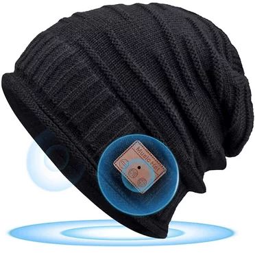 Bluetooth Beanie Hat, Flashmen Upgraded Wireless Bluetooth 5.0 Beanie Hat with Headphones Headset... | Walmart (US)