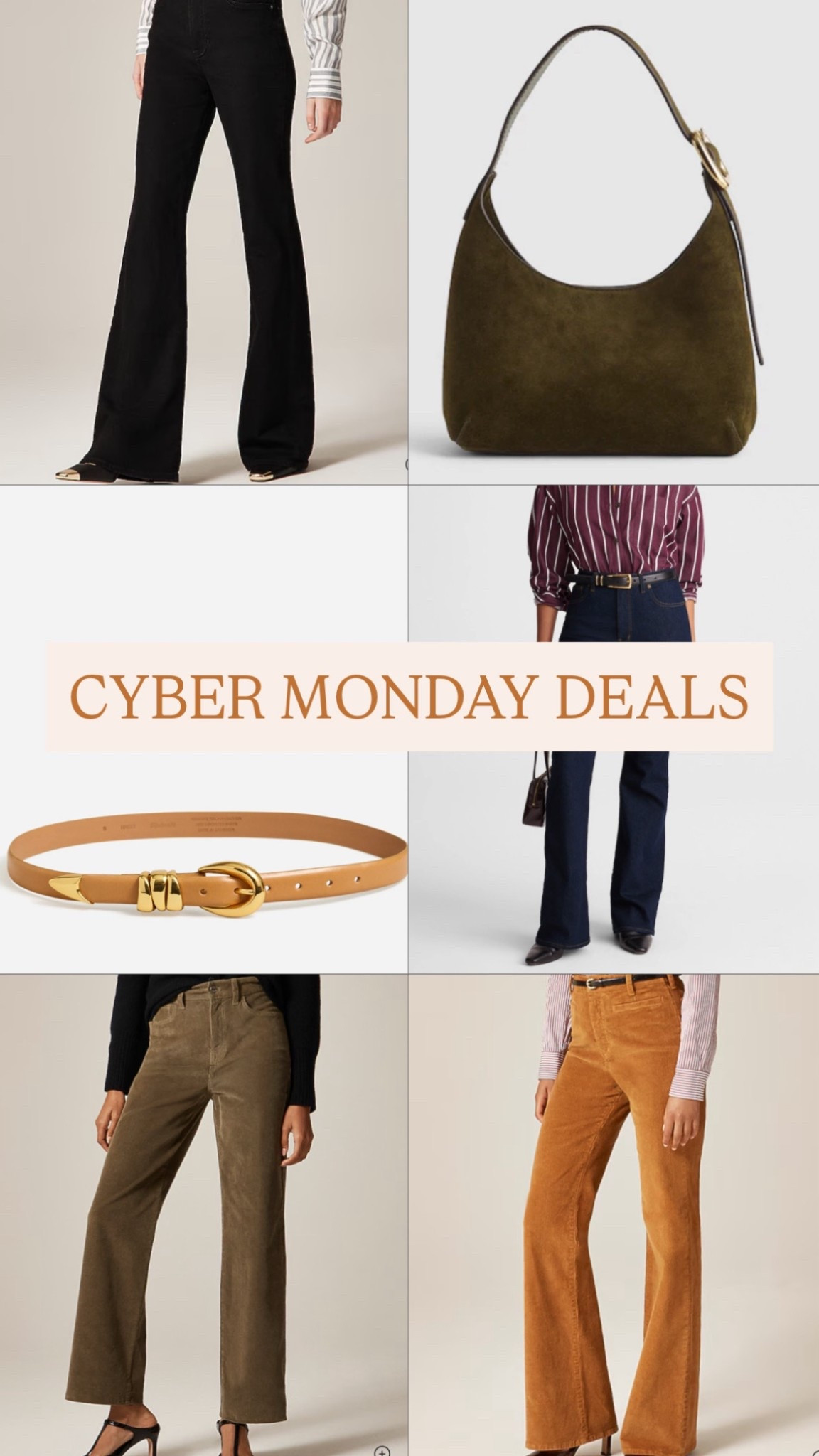 Madewell and J.Crew are having a major sale right now and they have the best fitting pants to wear with heels! These inseams are 32” 😍

I’m a 26 in pants 

#LTKCyberWeek #LTKHoliday #LTKGiftGuide