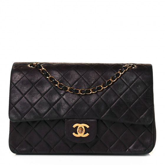 CHANEL

Lambskin Quilted Small Double Flap Black | Fashionphile