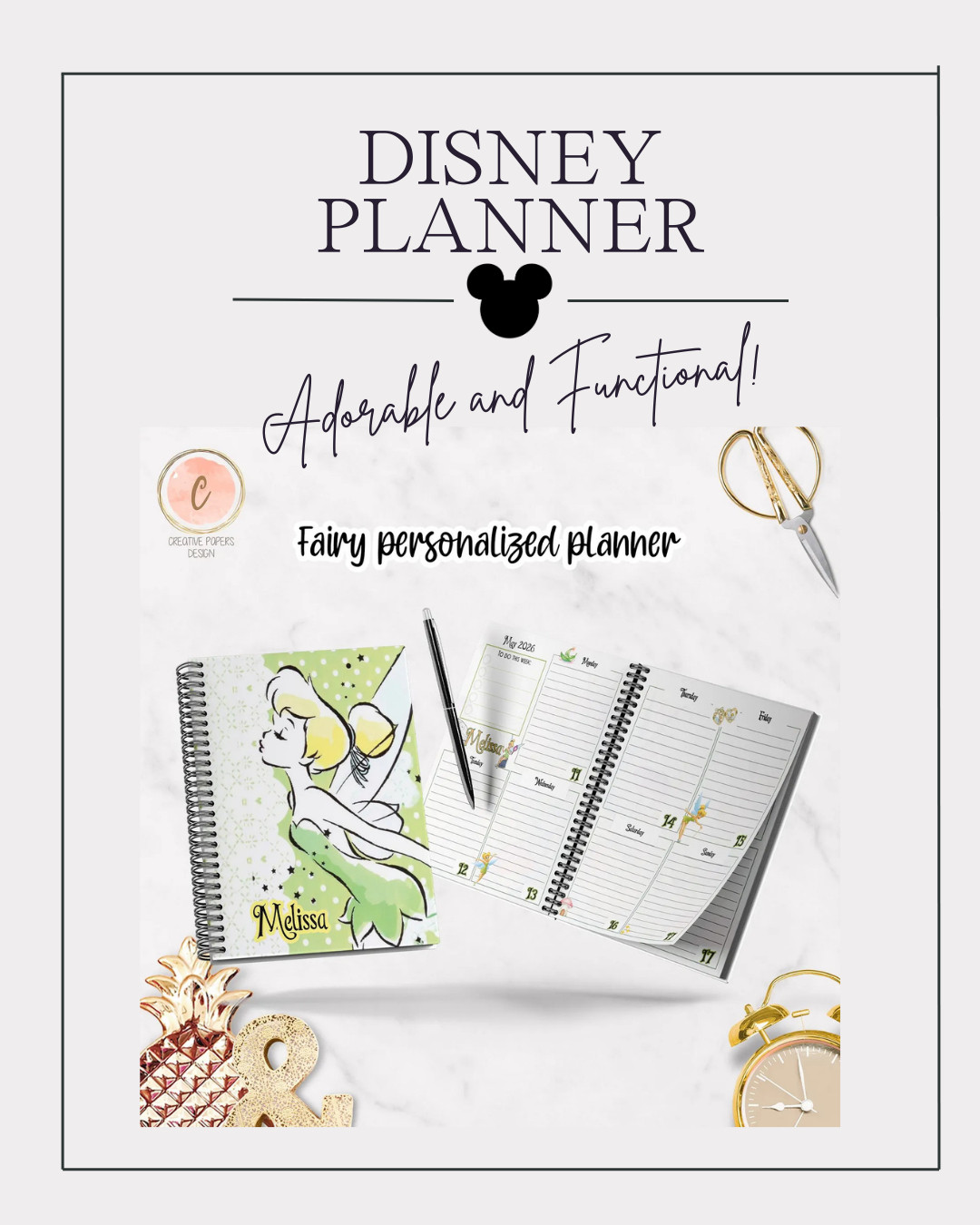 Adorable Disney planner! I use this every day and would be lost without it! It's cute, functional and perfect for planners and Disney fans! 

 #LTKdayinmylife #LTKmomlife #LTKmorningroutine