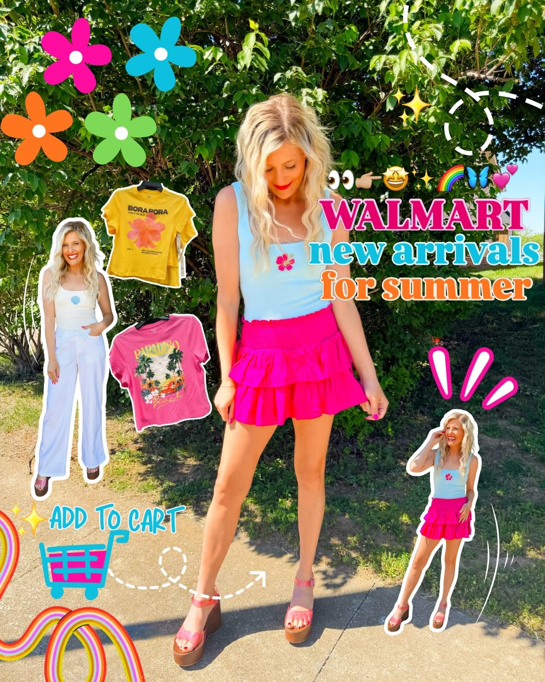 New Walmart arrivals! 🤩✨ Say 511 to shop! 👀👉🏼 

I’m obsessed with all the colorful summer fashion and home finds! 🩷❤️🧡💛💚🩵💜 Walmart is WINNING! 🤩🌈💕 

#walmartfinds #walmartstyle #walmarthome #summerfashion #walmartfashion