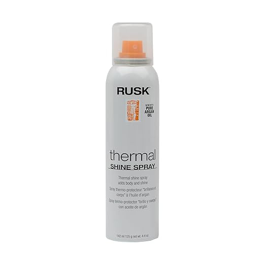 Rusk Thermal Shine Spray, Pure Argan Oil, 4.4 oz | Amazon (US)
