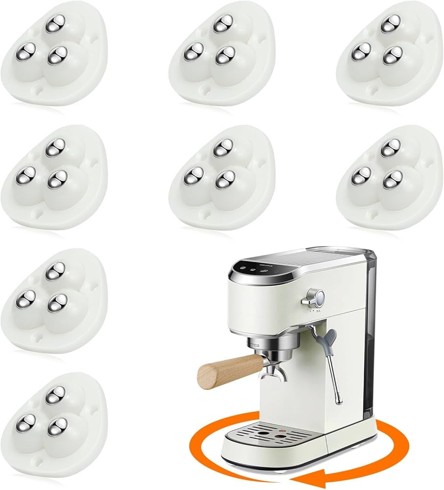 Self Adhesive Caster Wheels - 360° Swivel Universal Wheel, Mini Roller Ball Transfer Bearing for... | Amazon (US)