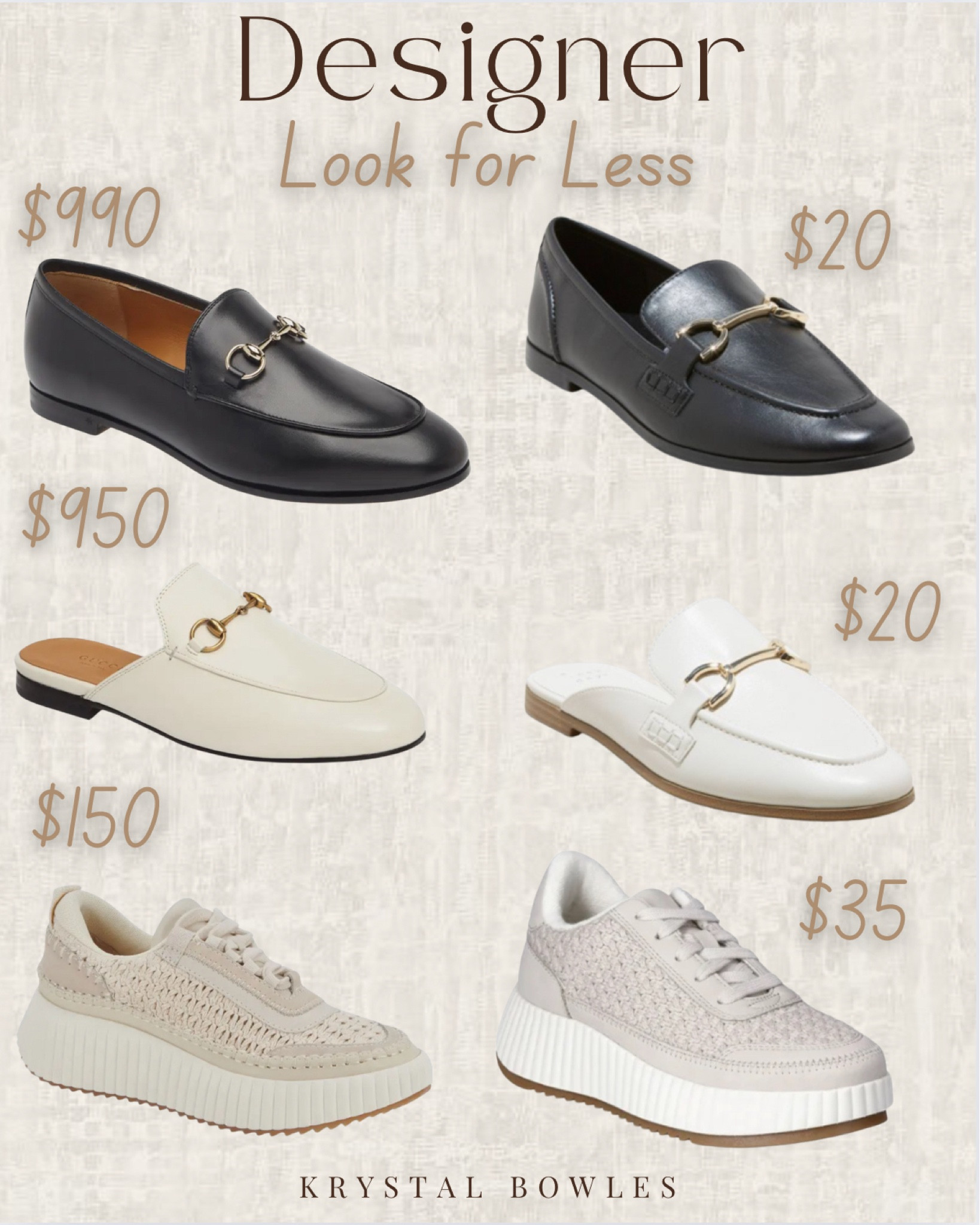 Designer Look for Less



#LTKShoeCrush #LTKFindsUnder50 #LTKStyleTip