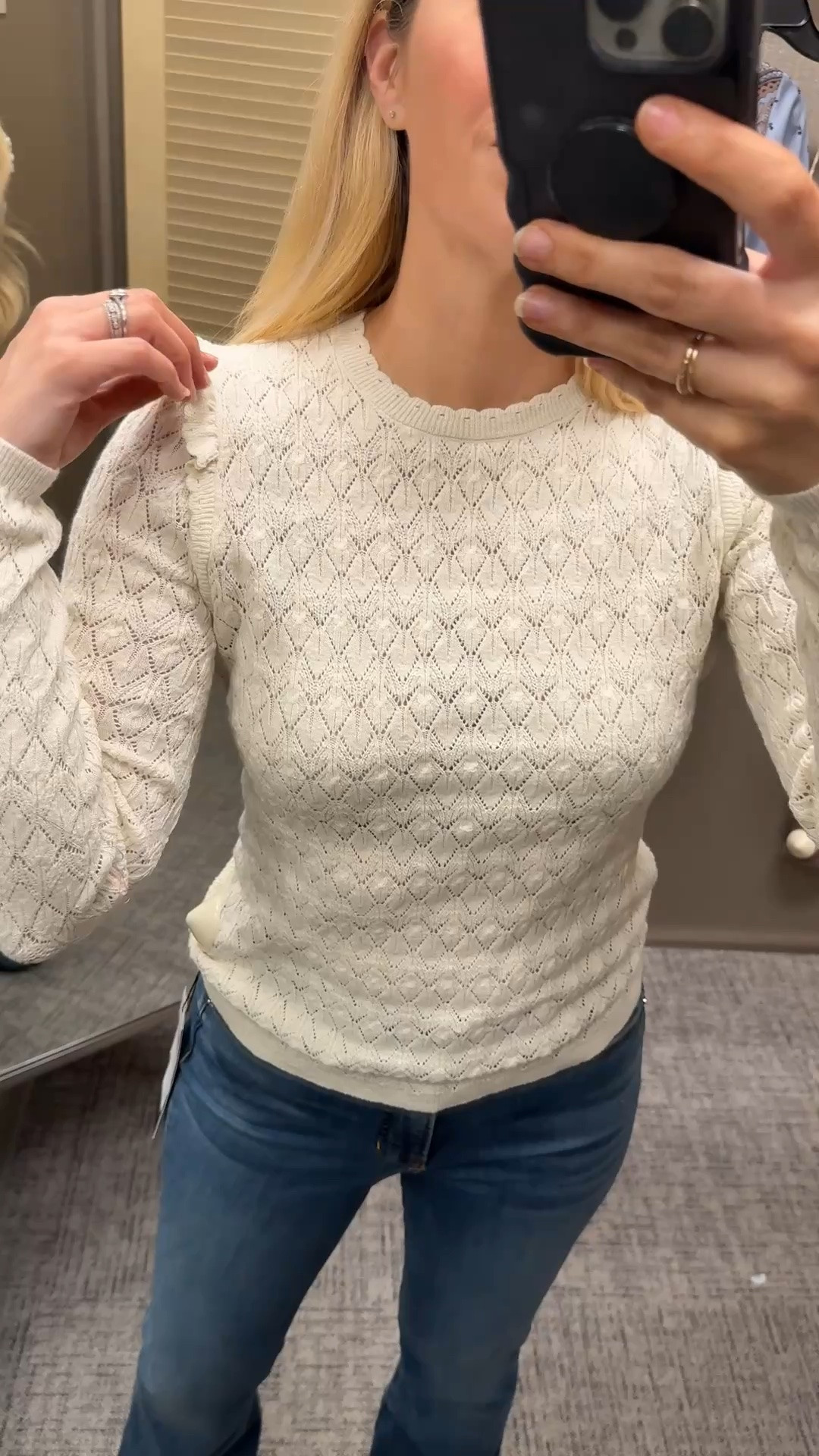 Cutest ruffle shoulder detail 
Nordstrom anniversary sale

#LTKSaleAlert