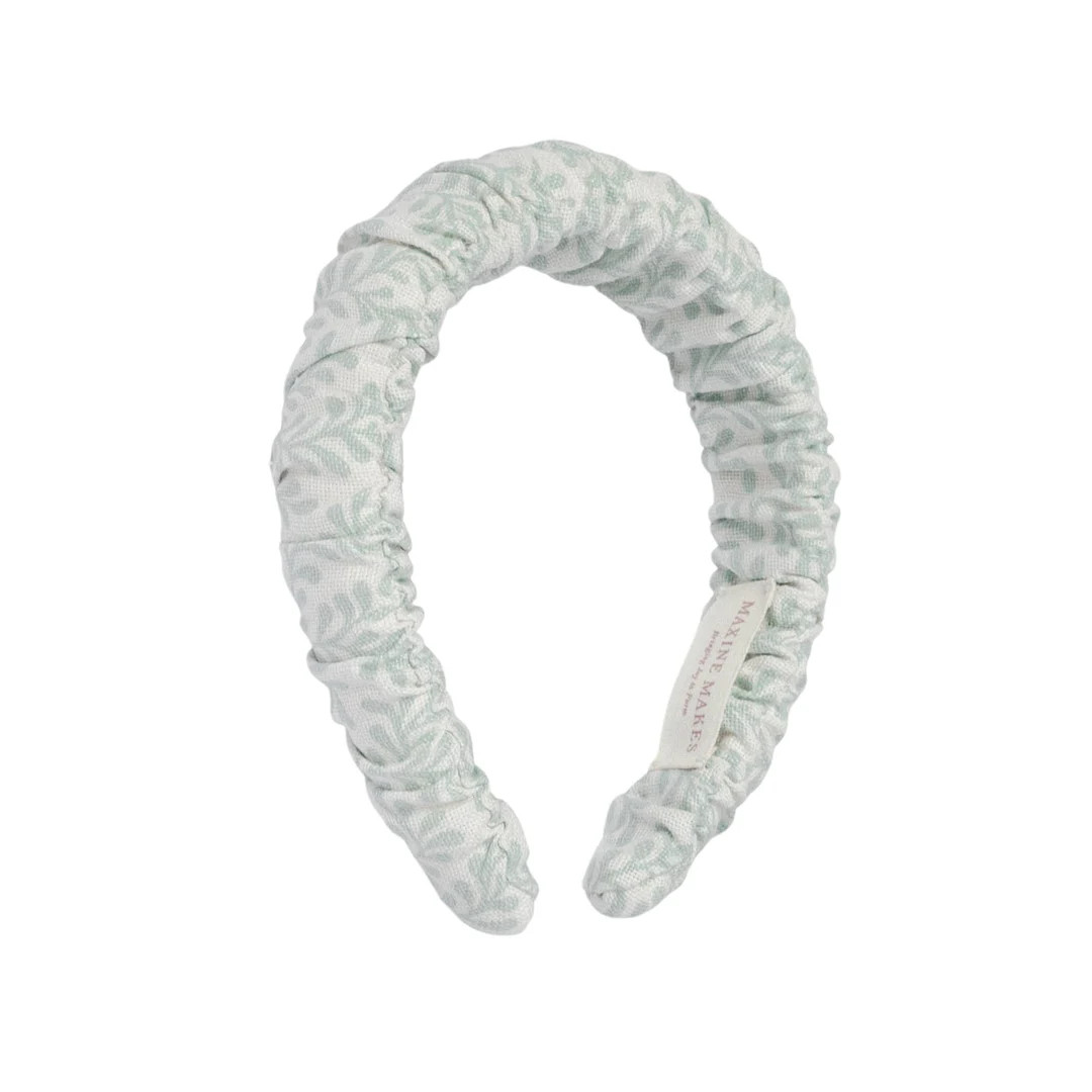 Colefax & Fowler Blythe Aqua Headband - Etsy | Etsy (US)