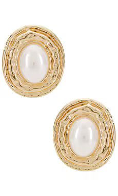 8 Other Reasons Pearl Stud Earrings in Gold from Revolve.com | Revolve Clothing (Global)