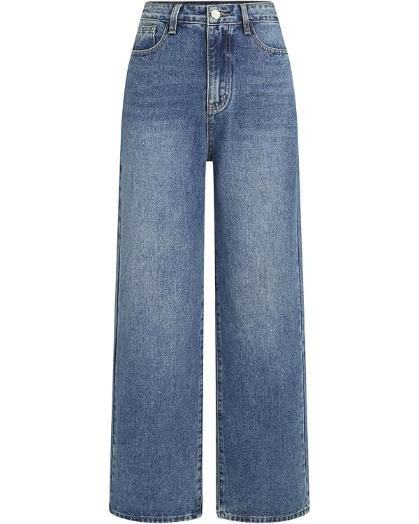 CIDER Yoney Denim Solid Straight Leg Jeans | Amazon (US)