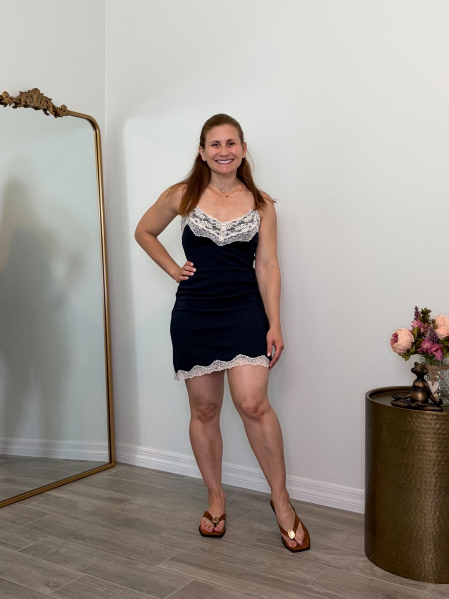 Bra free dress for the summer! ￼

#LTKootd #LTKPetite #LTKOver40