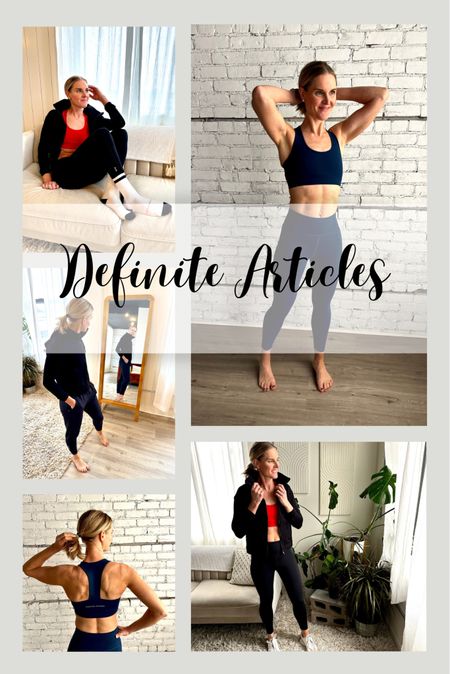 Definite Articles offers premium performance workout gear that also helps our environment. Clothing that is free of forever chemicals like BPA and PFAS and biodegrades after a few years rather than a few hundred. 🌎

@definitearticles #DefiniteArticlesPartner 