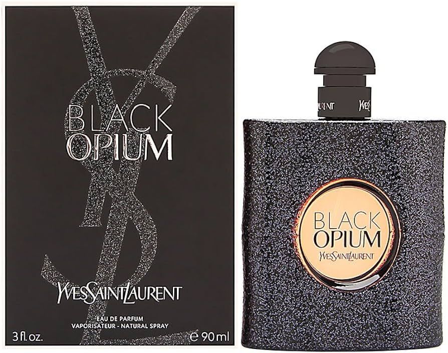 YVES SAINT LAURENT Black Opıum for Women Eau De Parfum Spray 3 OZ. / 90 ml. | Amazon (US)
