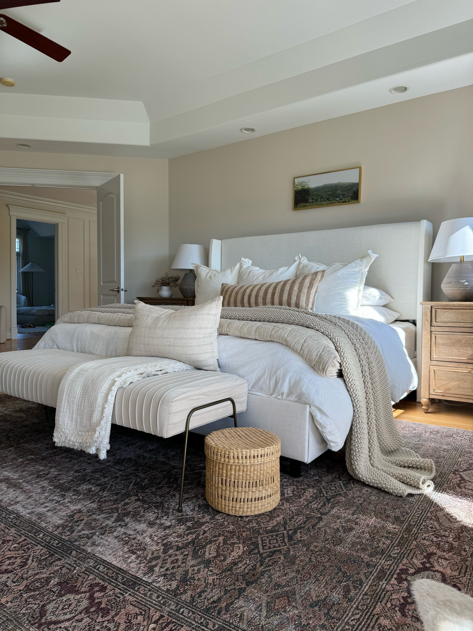 Neutral earthy bedroom views I love!

#LTKHome #LTKSaleAlert #LTKSeasonal