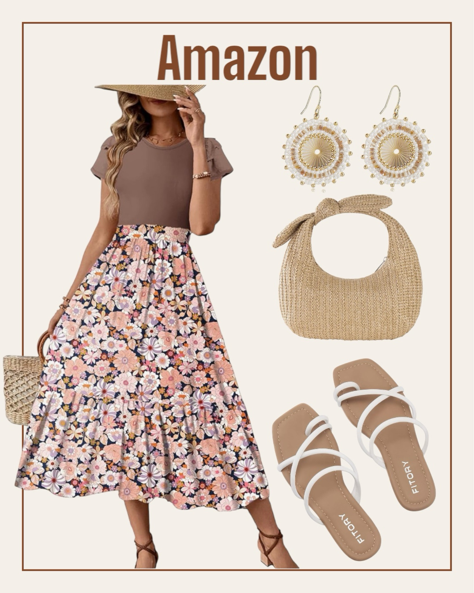 Amazon spring outfit. 
#amazonfahiom

#LTKshoecrush #LTKSeasonal #LTKitbag