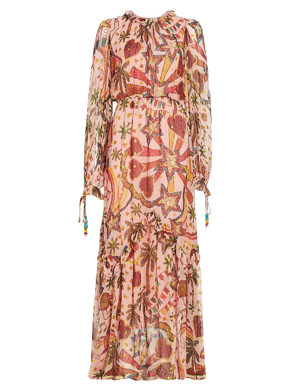 Folk Party Maxi Dress | Saks Fifth Avenue