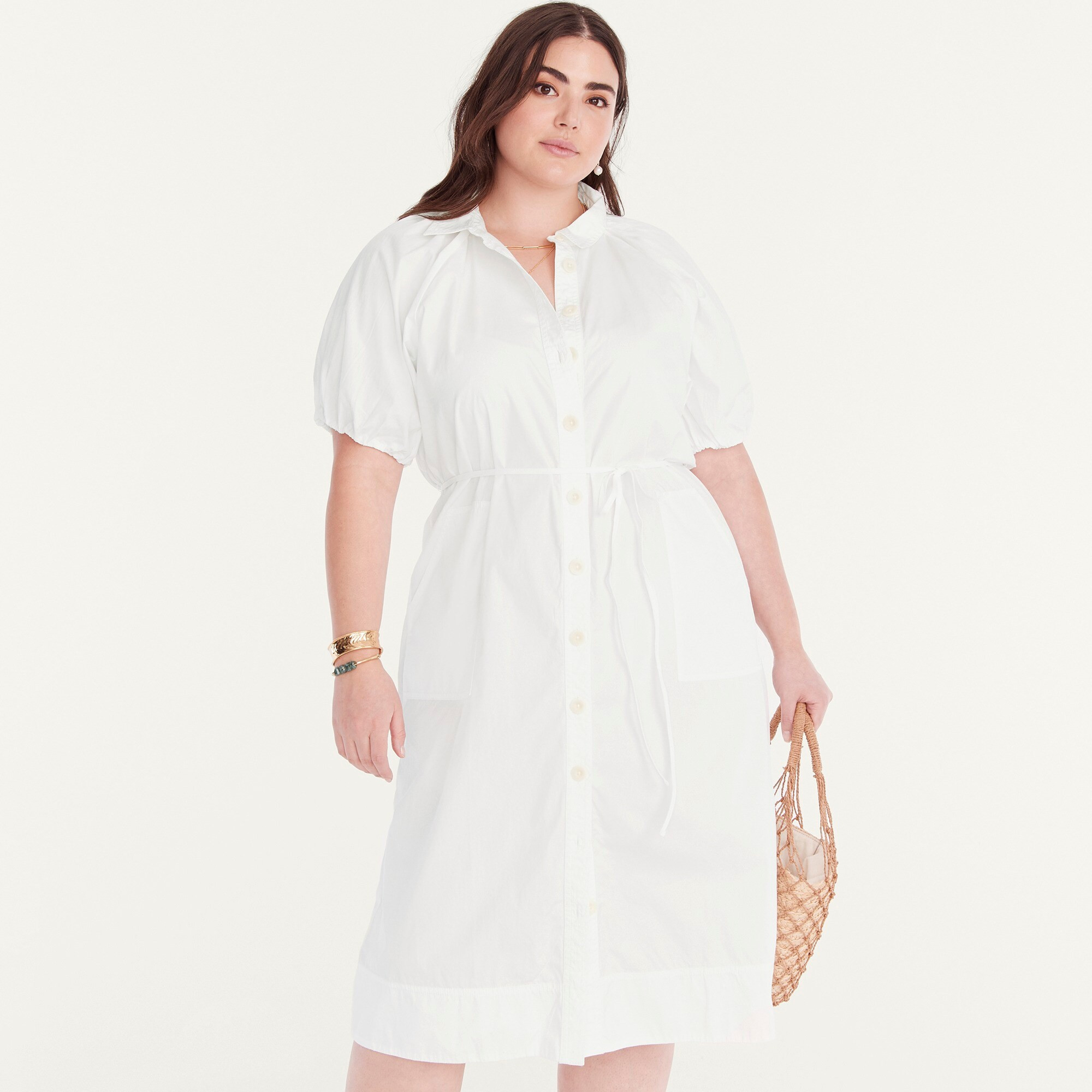 Collared cotton poplin maxi dressItem BG487 
 
 
 
 
 There are no reviews for this product.Be th... | J. Crew US