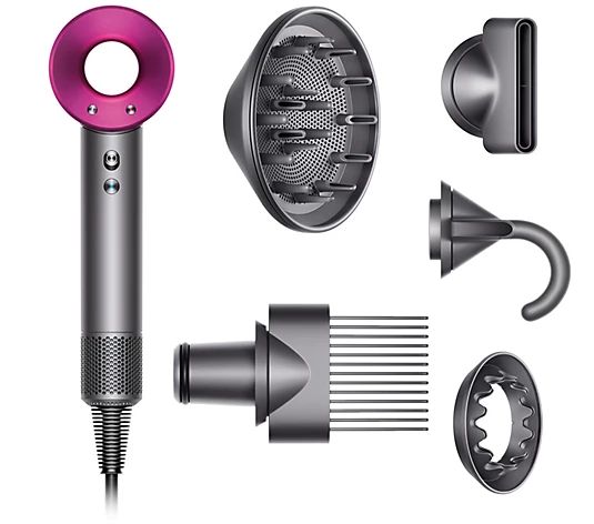 Dyson Supersonic Hair Dryer with Attachments | QVC