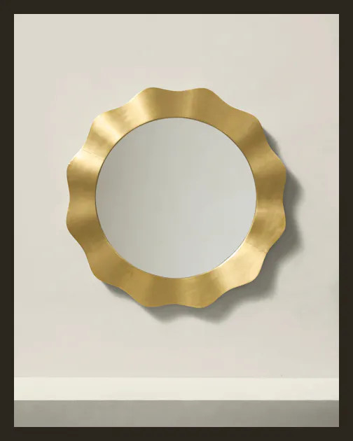 Bahia Round Wall Mirror | Joon Loloi | Joon Loloi