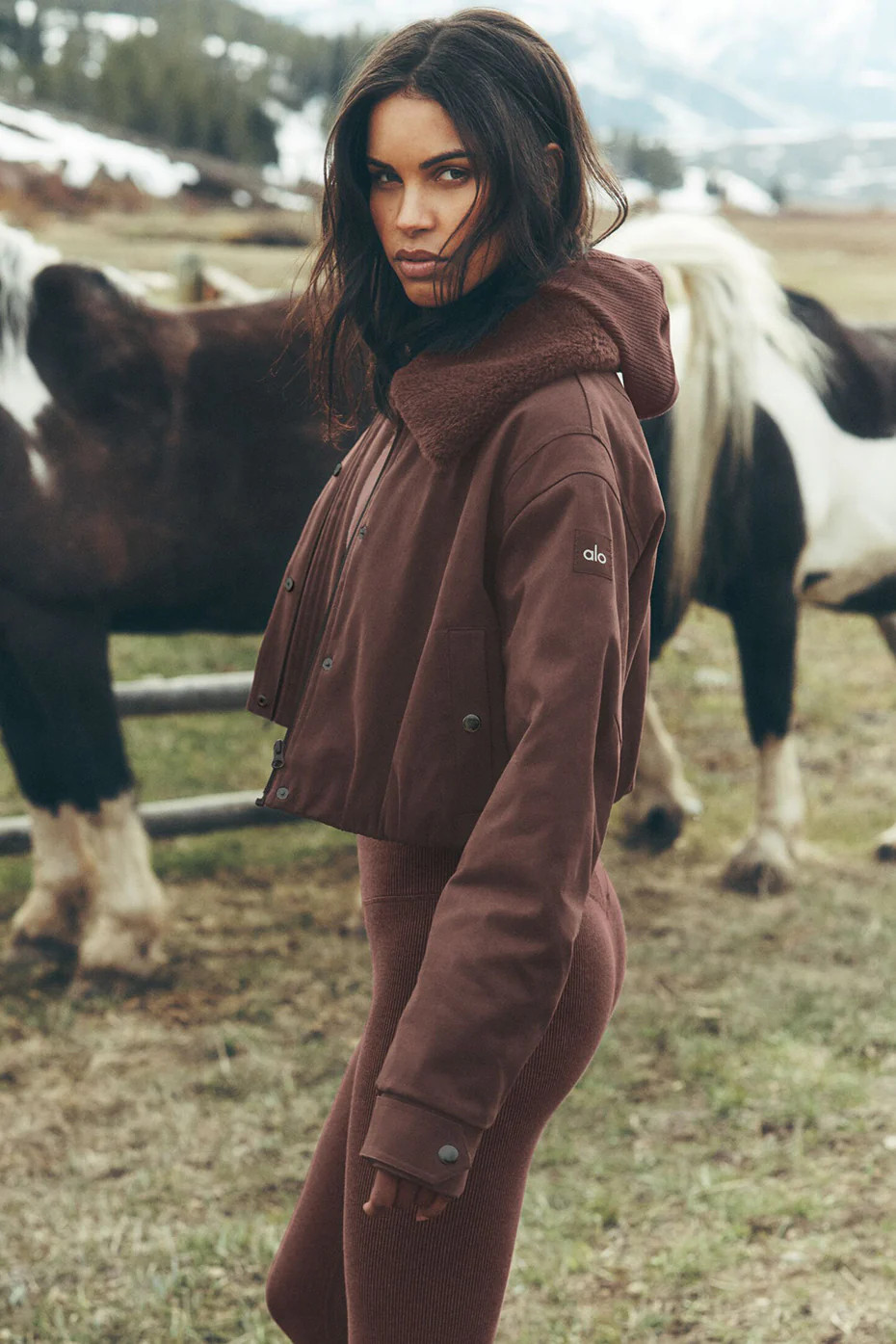 ALO | Navigator Jacket in Brownstone, Size: Large | Alo Yoga (US)