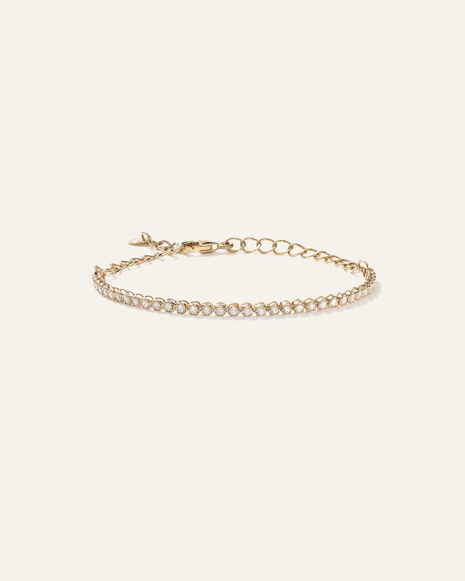 14K Gold Diamond Petite Tennis Bracelet | Quince