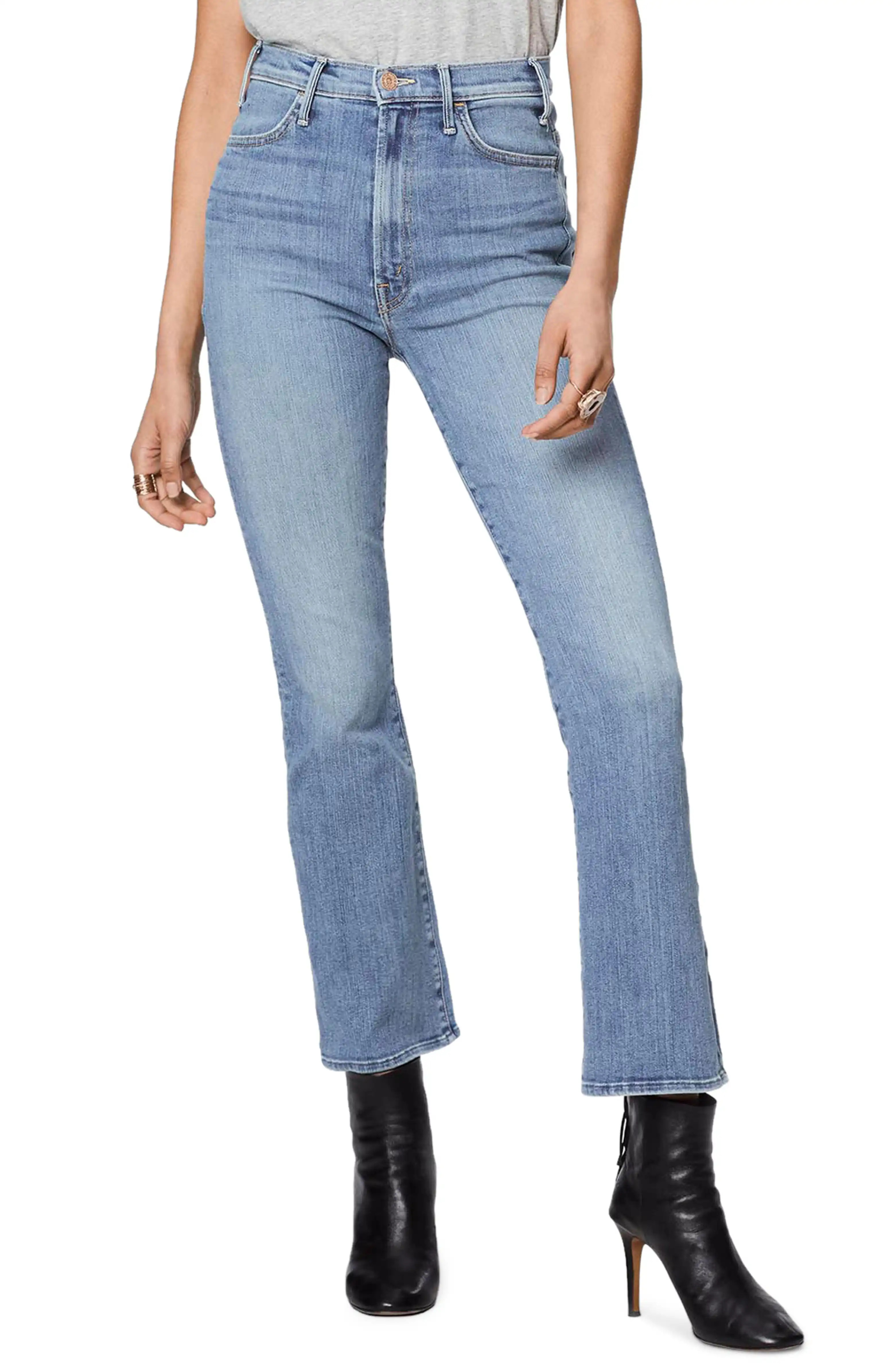 The Hustler High Waist Ankle Bootcut Jeans | Nordstrom